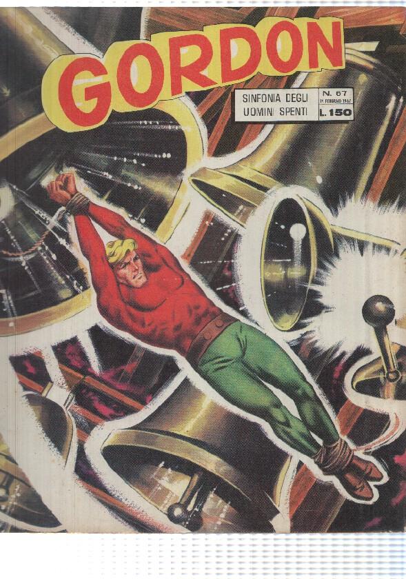 Fratelli Spada: Flash Gordon num 67, año 1967 - Sinfonia degli uomini spenti. In appendice principe Valiant