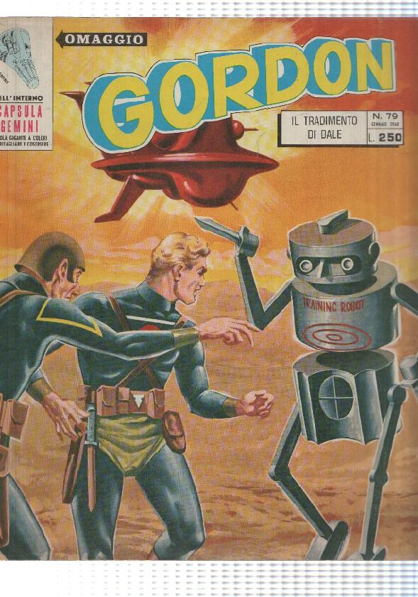 Fratelli Spada: Flash Gordon numero 79, 1968 - il tradimento di dale. Poster Capsula Gemini 49x60cm