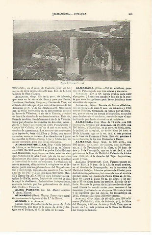 LAMINA ESPASA 11244: Puente de Almaraz Caceres
