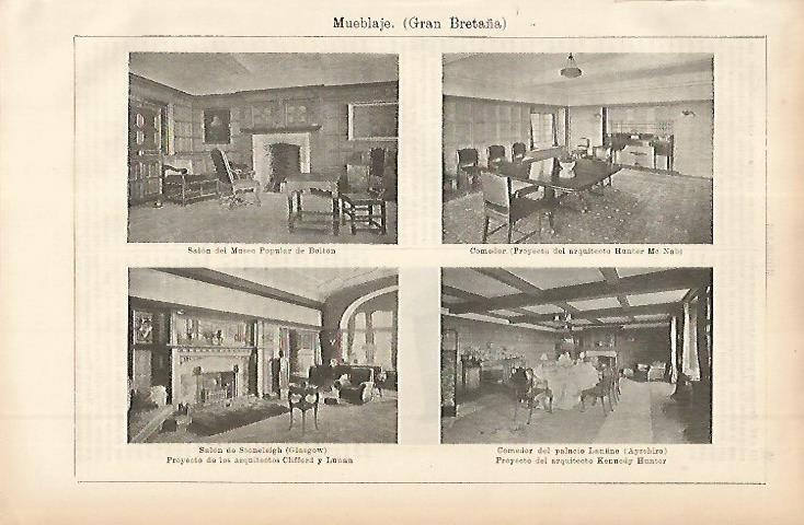LAMINA ESPASA 11438: Muebles de Gran Bretaña