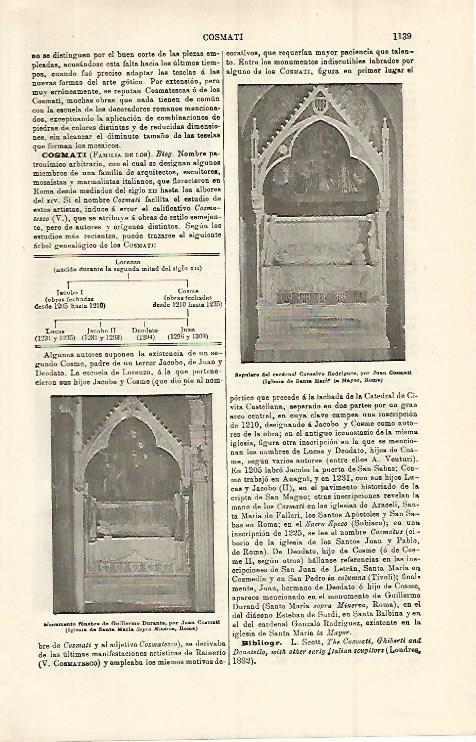 LAMINA ESPASA 15097: Sepulcro del Cardenal Consalvo Rodriguez