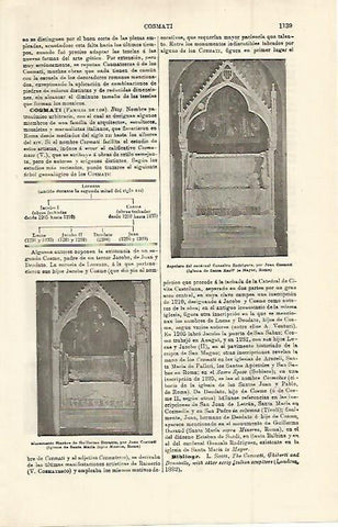 LAMINA ESPASA 15097: Sepulcro del Cardenal Consalvo Rodriguez