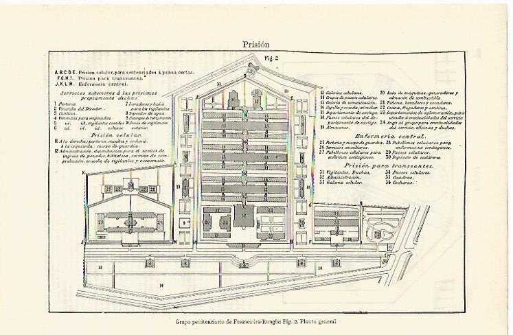 LAMINA ESPASA 16786: Grupo penitenciario de Fresnes les Rungis