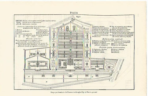 LAMINA ESPASA 16786: Grupo penitenciario de Fresnes les Rungis