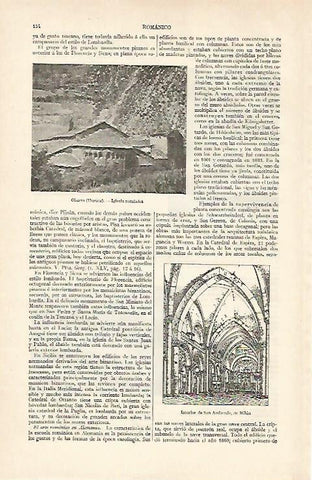 LAMINA ESPASA 16901: Iglesia de Obarra Huesca