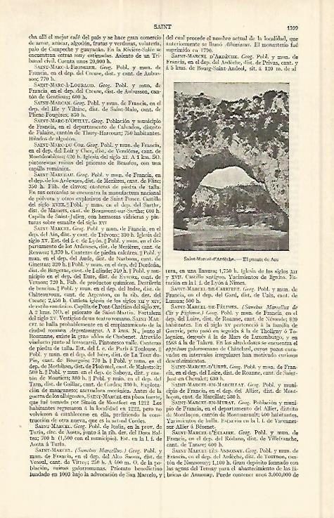 LAMINA ESPASA 17200: Puente de Arc en Francia