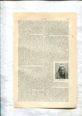 ESPASA 1928: Articulo de 10 paginas sobre Tuareg