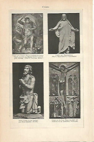 LAMINA ESPASA 14225: Representaciones de Cristo