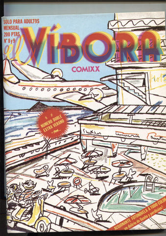 El Vibora revista numero 008/009: Los Garriris, Fat Freddys Cat, 