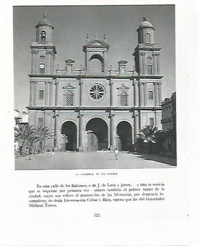 LAMINA 10249: Catedral de Las Palmas