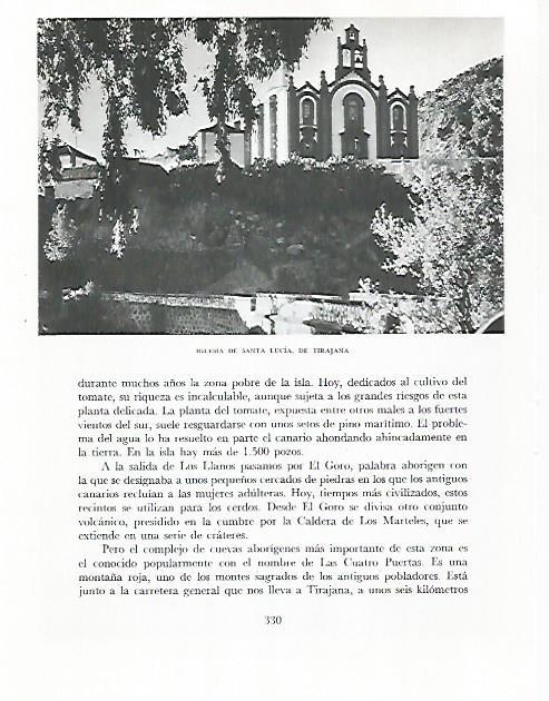 LAMINA 10342: Iglesia de Santa Lucia en Tirajana