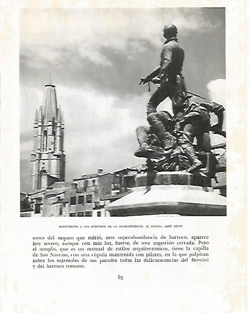 LAMINA 10457: Monumento a los martires de la independencia Barcelona