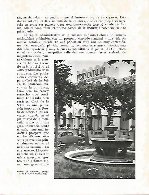 LAMINA 10460: Balneario de Vichy Catalan en Caldes de Melavella