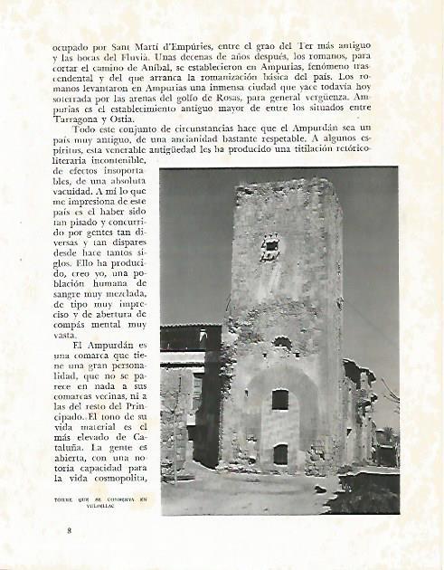 LAMINA 10469: Torre de Vulpellac