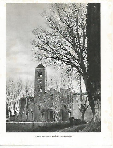 LAMINA 10471: Iglesia de Vilabertran