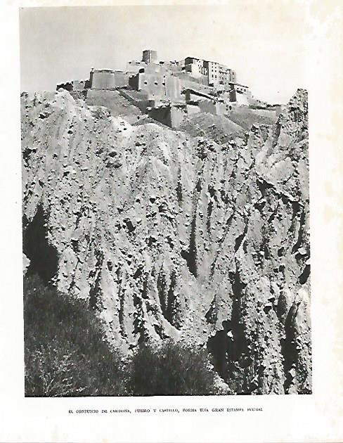 LAMINA 10551: Vista de Cardona