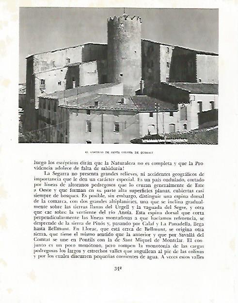 LAMINA 10577: Castillo de Santa Coloma de Queralt