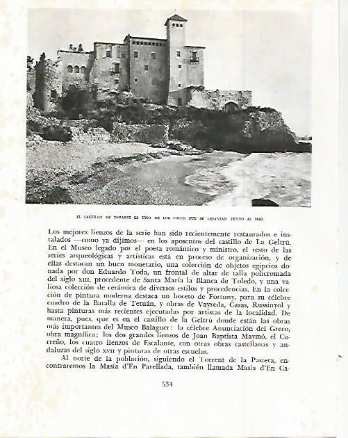 LAMINA 10657: Castillo de Tamarit