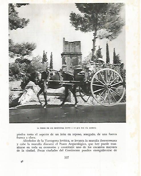 LAMINA 10659: Torre de los Escipiones en Tarragona