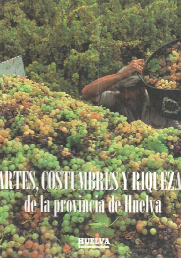 Artes, Costumbres y Riquezas de la provincia de Huelva tapas para volumen cuarto
