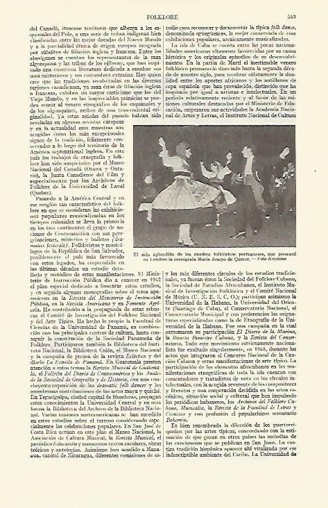LAMINA ESPASA 21652: Ballet portugues de Maria Araiyo de Queroz