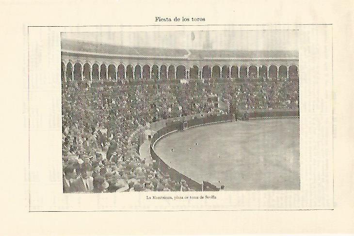 LAMINA ESPASA 21986: La Maestranza de Sevilla