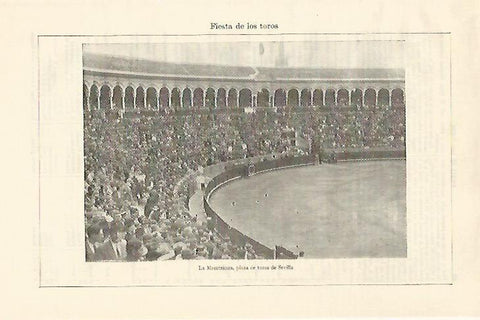 LAMINA ESPASA 21986: La Maestranza de Sevilla