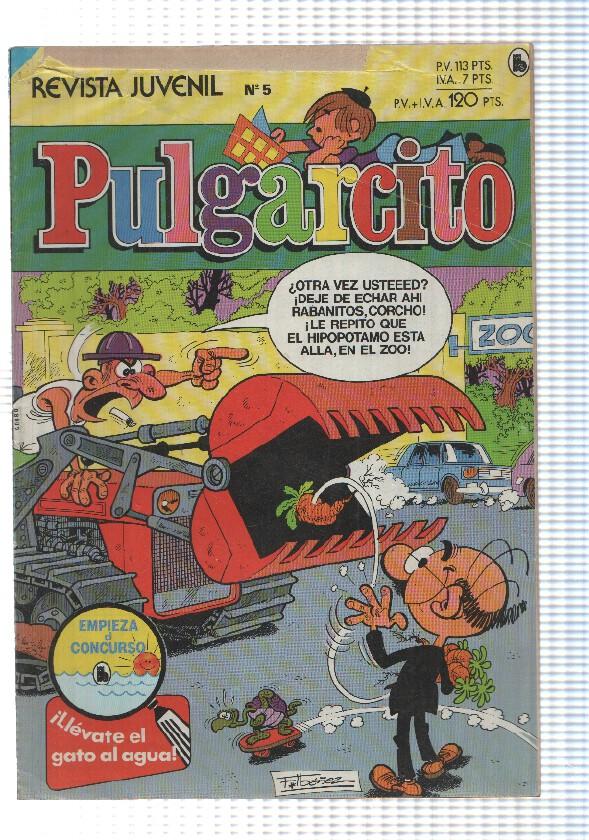 Pulgarcito 3ª epoca año 1985 numero 005: Rompetechos en Hollywood (1ª parte), Hugh el trogodlita
