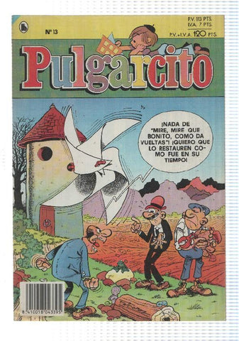 Pulgarcito 3ª epoca año 1985 volumen 013: Pepe Gotera y Otilio: gran hotel, 3ª parte
