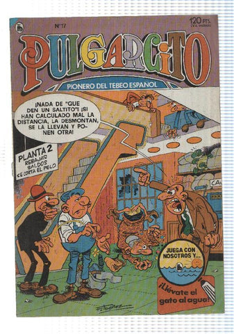 Pulgarcito 3ª epoca año 1985 numero 017: Pepe Gotera y otilio: Gran hotel, 7ª parte