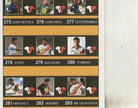 Cromos: Liga 2002: Rayo Vallecano