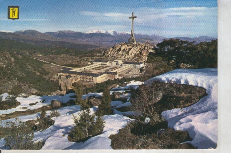 Postal 011346: Valle de los Caidos en invierno