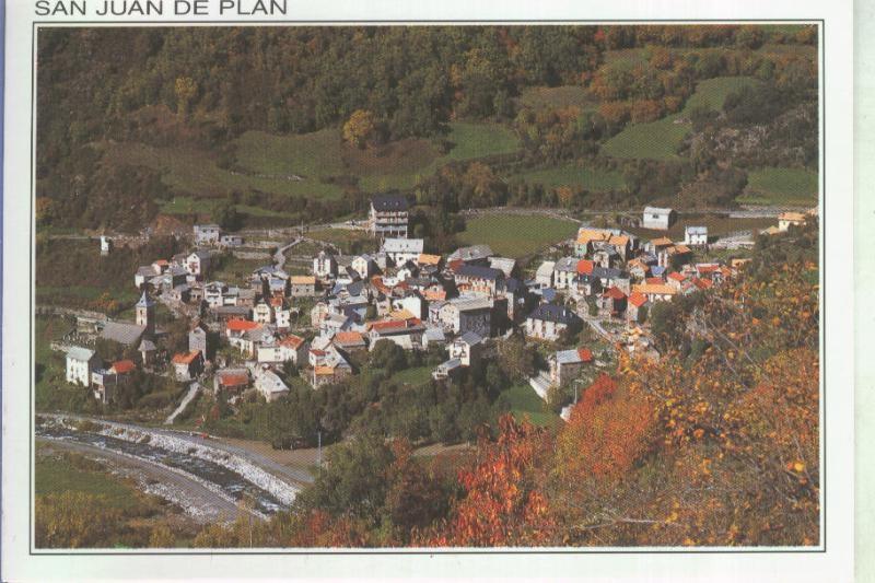 Postal 014253:  San Juan de Plan en el Valle de Gistau, Huesca