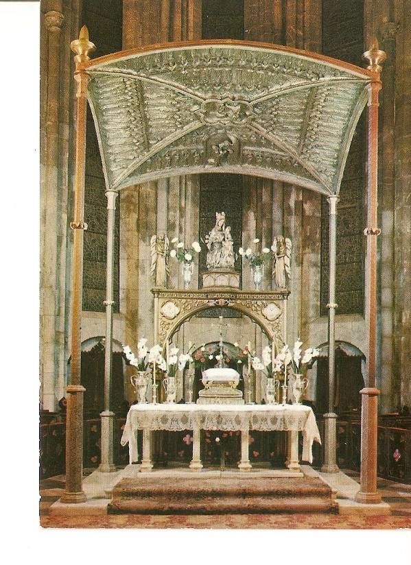 Postal 022819 : Altar Mayor, Roncesvalles