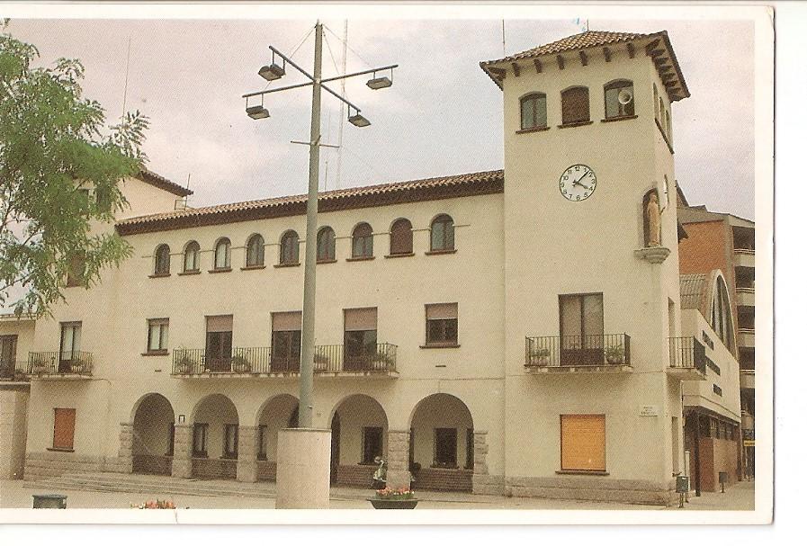 Postal 032450 : Barbera del Valles. Edificio del Ayuntamiento de Francesc Terol (1956)