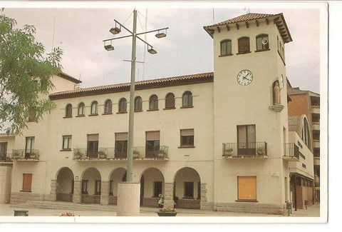 Postal 032450 : Barbera del Valles. Edificio del Ayuntamiento de Francesc Terol (1956)
