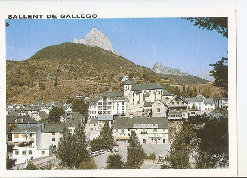 Postal 035361 : Sallent de Gallego (Huesca). Valle de Tena. Pirineo Aragones