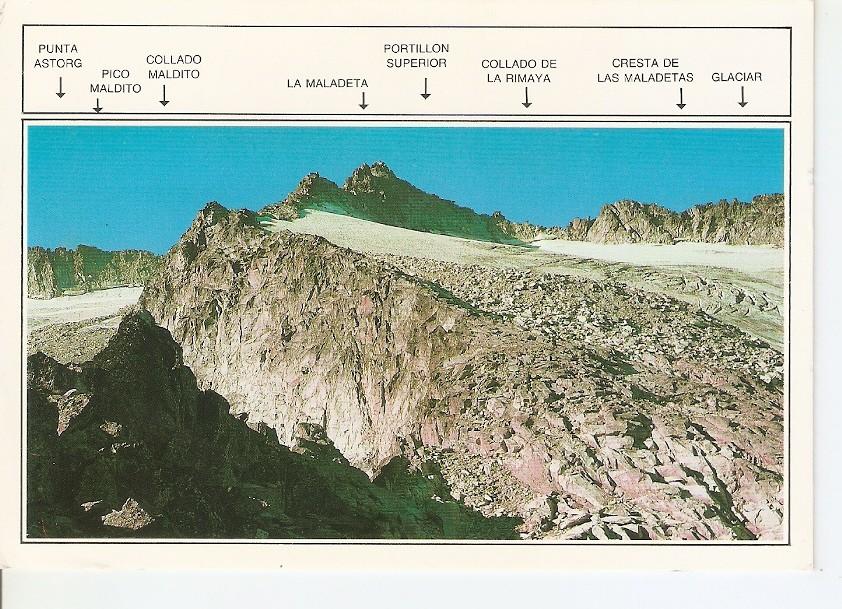 Postal 038949 : Pirineo Oriental. Valle de Benasque