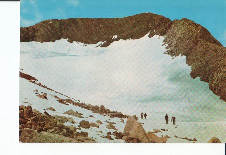 Postal 017030: BENASQUE Pirineo Aragones - Valle de Estos Glaciar y Pico de Posets