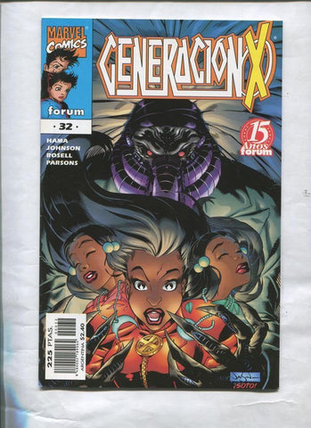Generacion X volumen 2 numero 32: (papel algo acartonado por haber estado en lugar humedo)