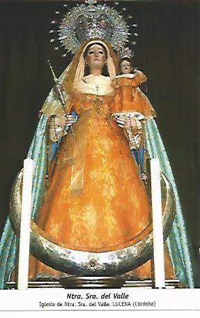 POSTAL 54804: Nuestra Señora del Valle. Lucena Cordoba