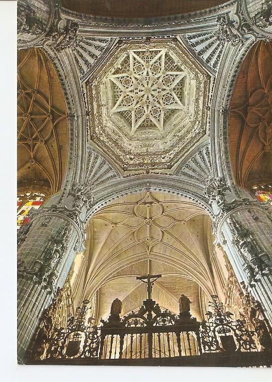 Postal 050067 : Burgos (Catedral). Crucero - Juan Vallejo (siglo XVI)