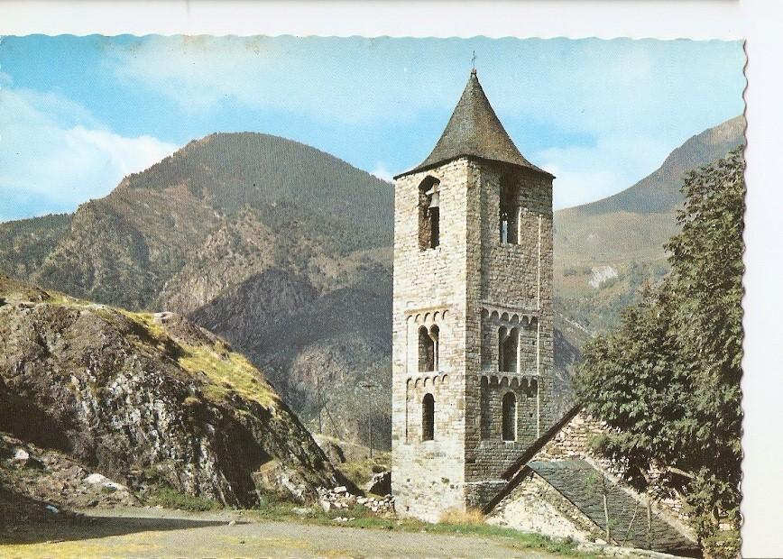 Postal 040005 : Iglesia de San Juan de Bohi. Pirineos de Lerida. Valle de Bohi