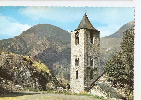 Postal 040005 : Iglesia de San Juan de Bohi. Pirineos de Lerida. Valle de Bohi