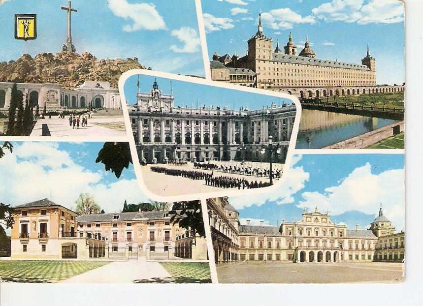 Postal 024740 : Valle de los Caidos. El Escorial (Madrid)