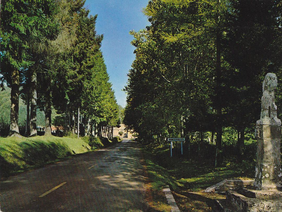Postal 61527 : Roncesvalles (Navarra). Cruz de los Peregrinos