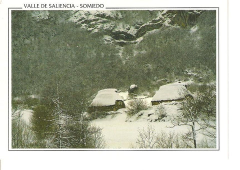 Postal 030385 : Valle de Saliencia - Somiedo