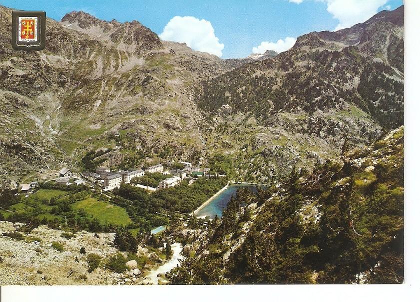 Postal 041666 : Pirineo Aragones (Huesca). Balneario de Panticosa (Valle de Tena). Vista general