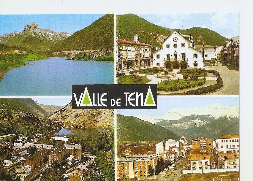 Postal 028441 : Valle de Tena, Pirineo Aragones. La Foratata. Biescas
