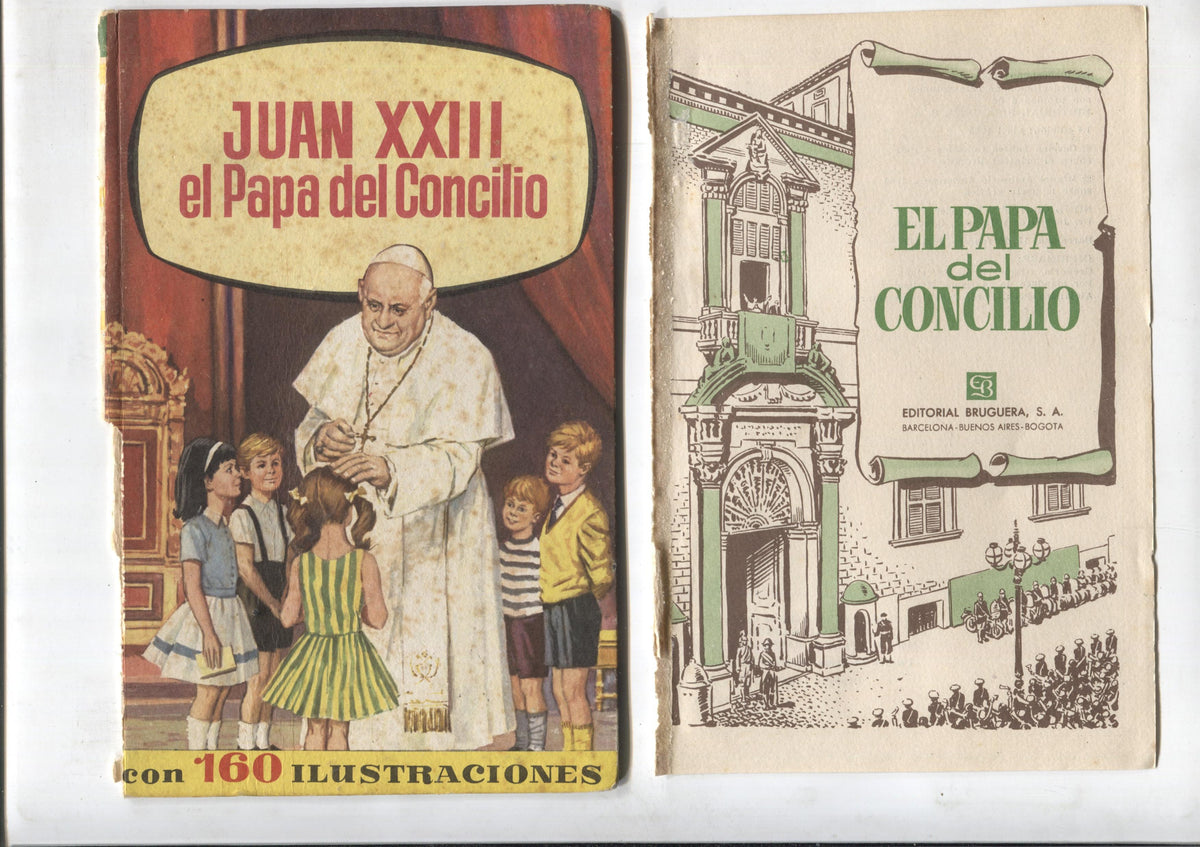 Juan XXIII el papa del concilio: tebeo dibujado por Ambros